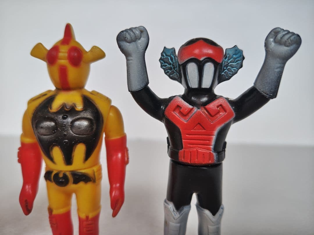 タカトク　アクマイザー3　ザビタン　イービル　ガブラ　ソフビ3体セット