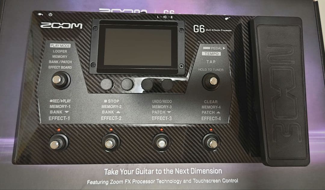 ZOOM G6 ギターエフェクター