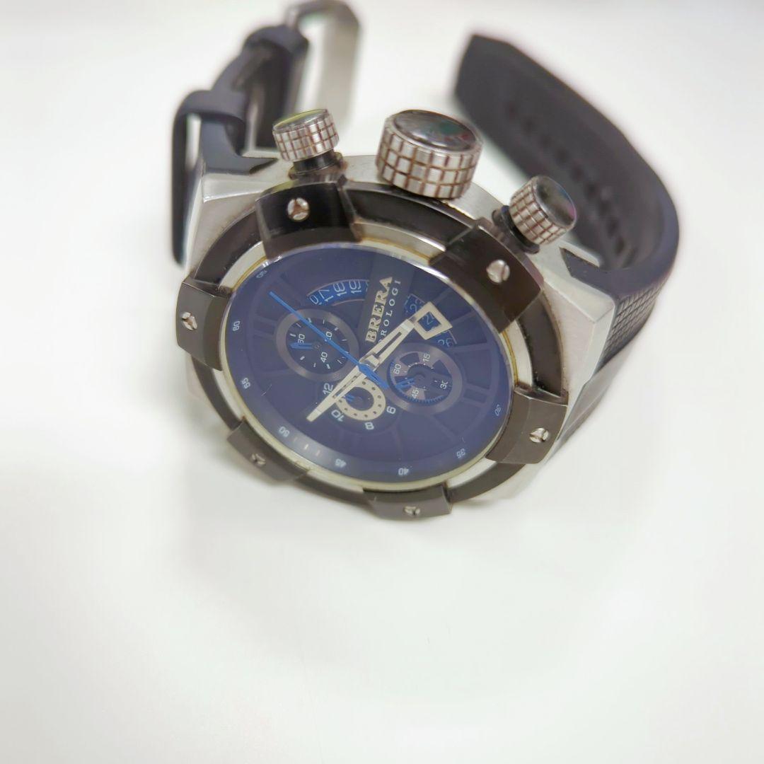 【正規稼働】ブレラオロロジ BRSSC49 316L QZメンズ 腕時計 箱付