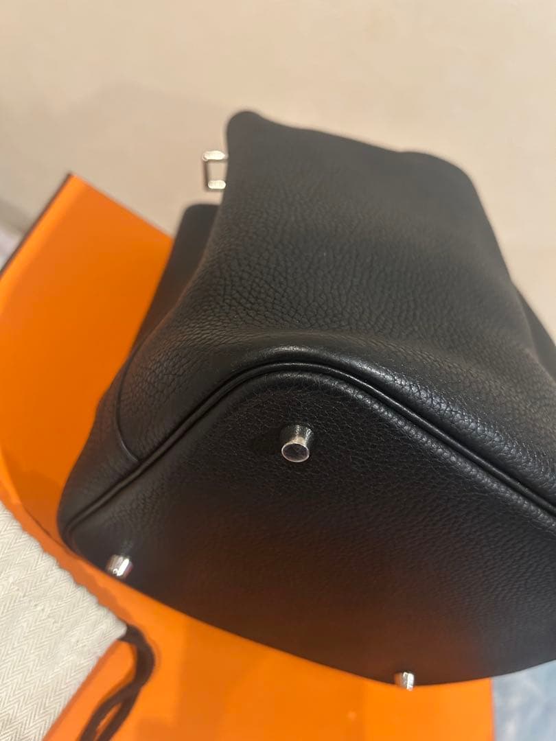 ♡美品♡エルメス ピコタンロックMM ノワール シルバー金具