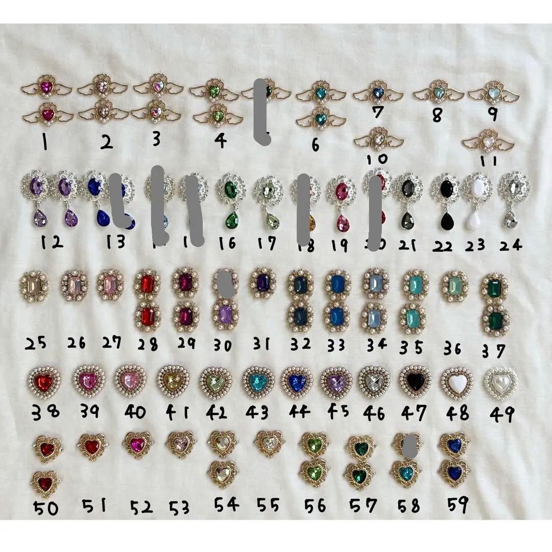 リボン、パーツ等サンプルページ