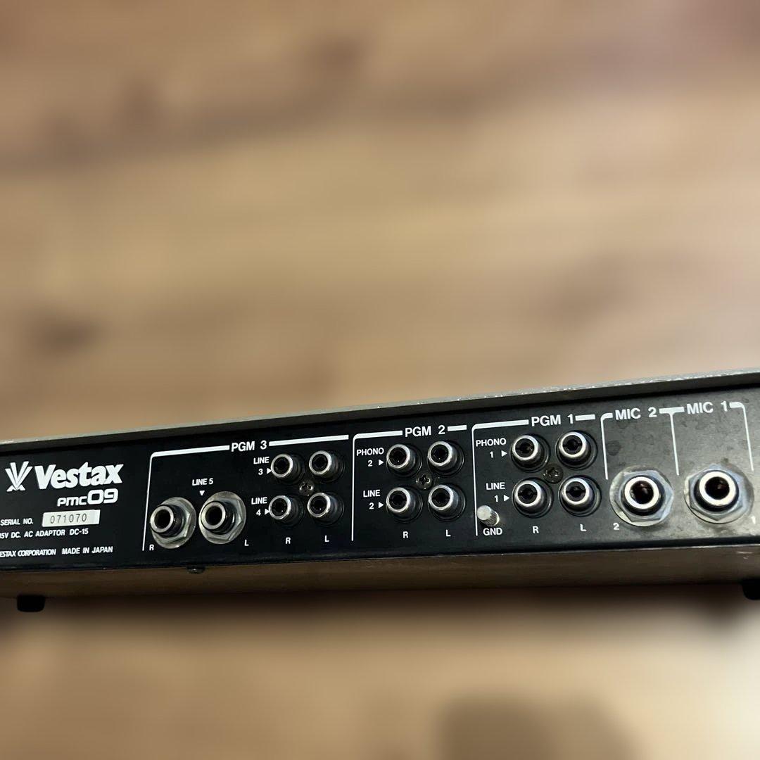 Vestax pmc09 DJミキサー