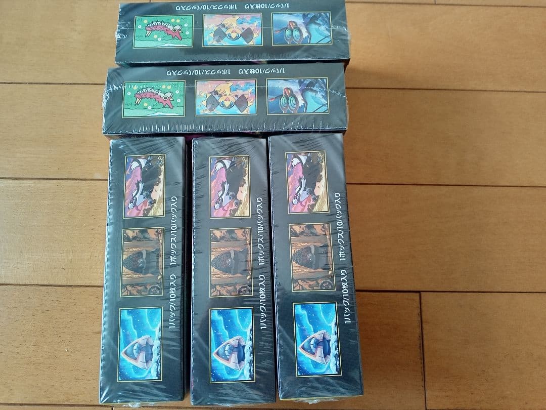 ポケモンカードゲーム MEGAドリームex 未開封　シュリンク付き　5box