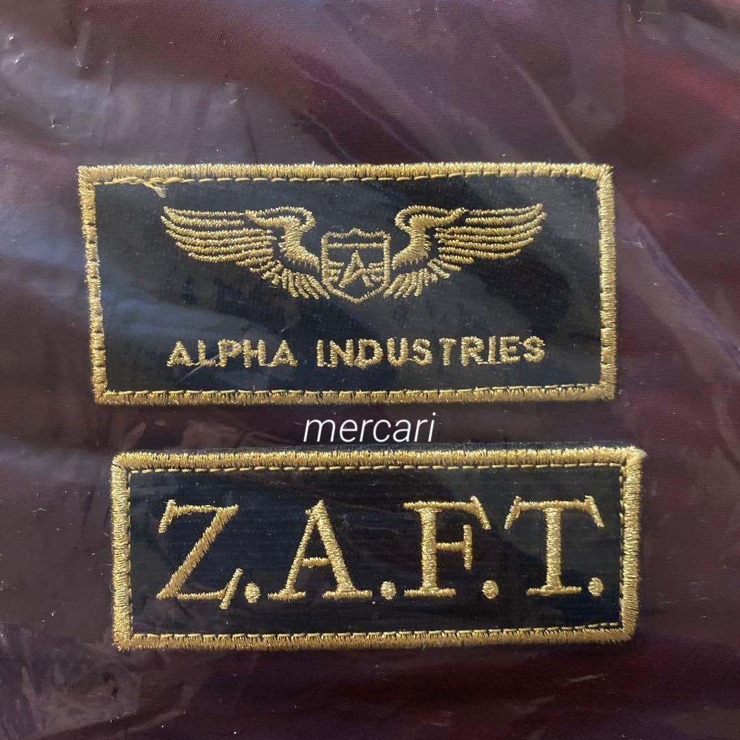 STRICT-G ALPHA INDUSTRIES MA-1 ザフト　アスラン