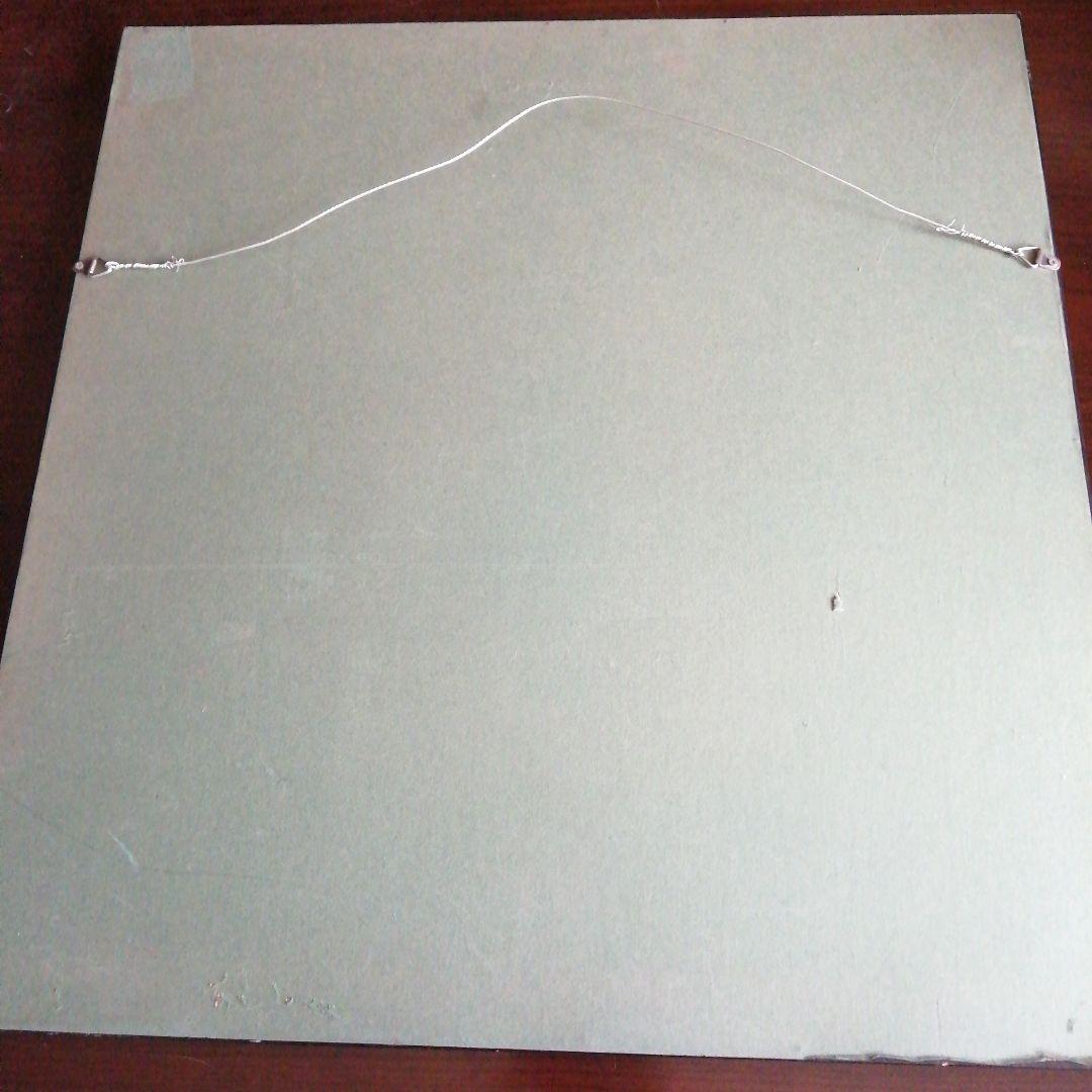 松原直子　木版画　祇園南座　38.5cm