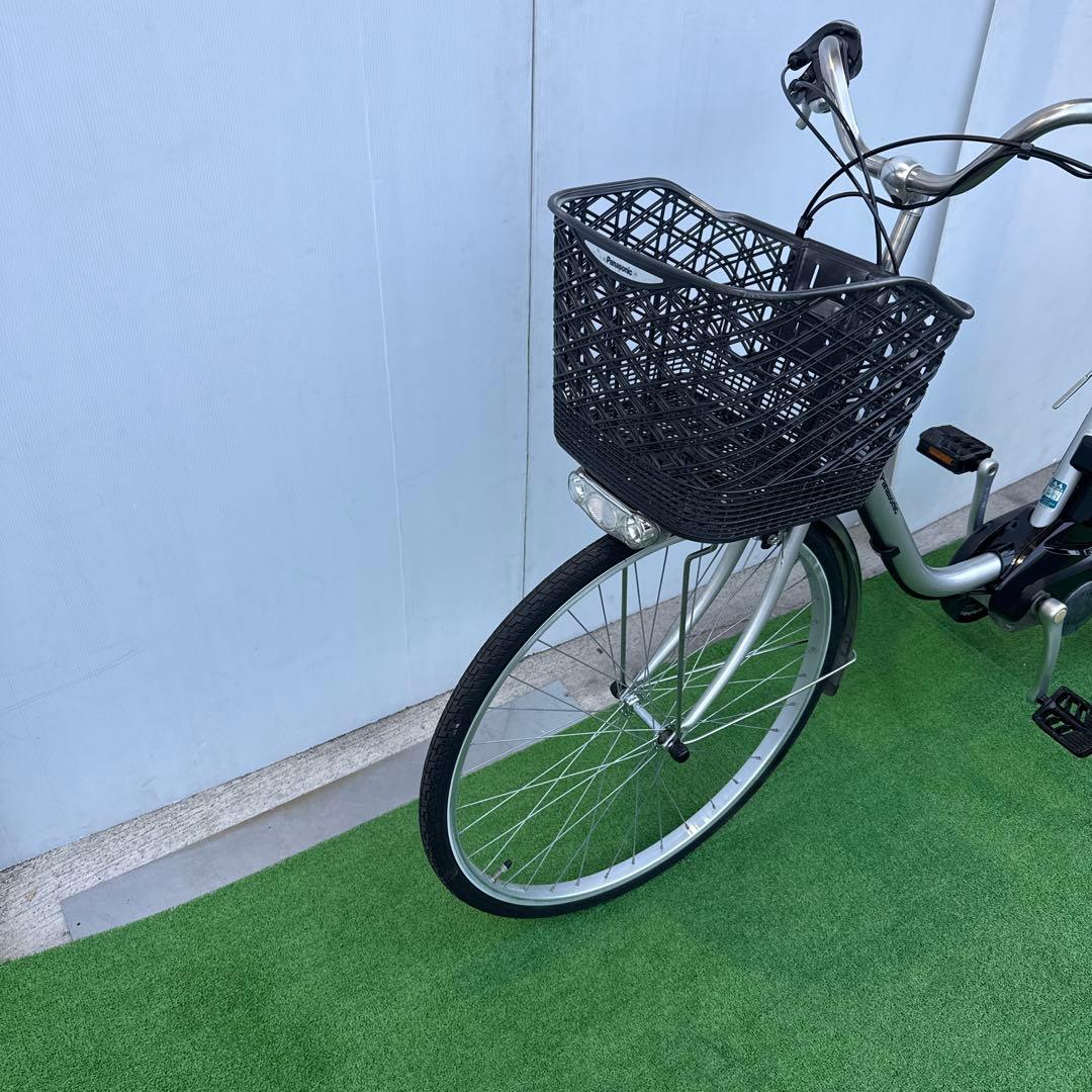 Panasonicパナソニック電動アシスト自転車26インチ8.9Ahシルバー