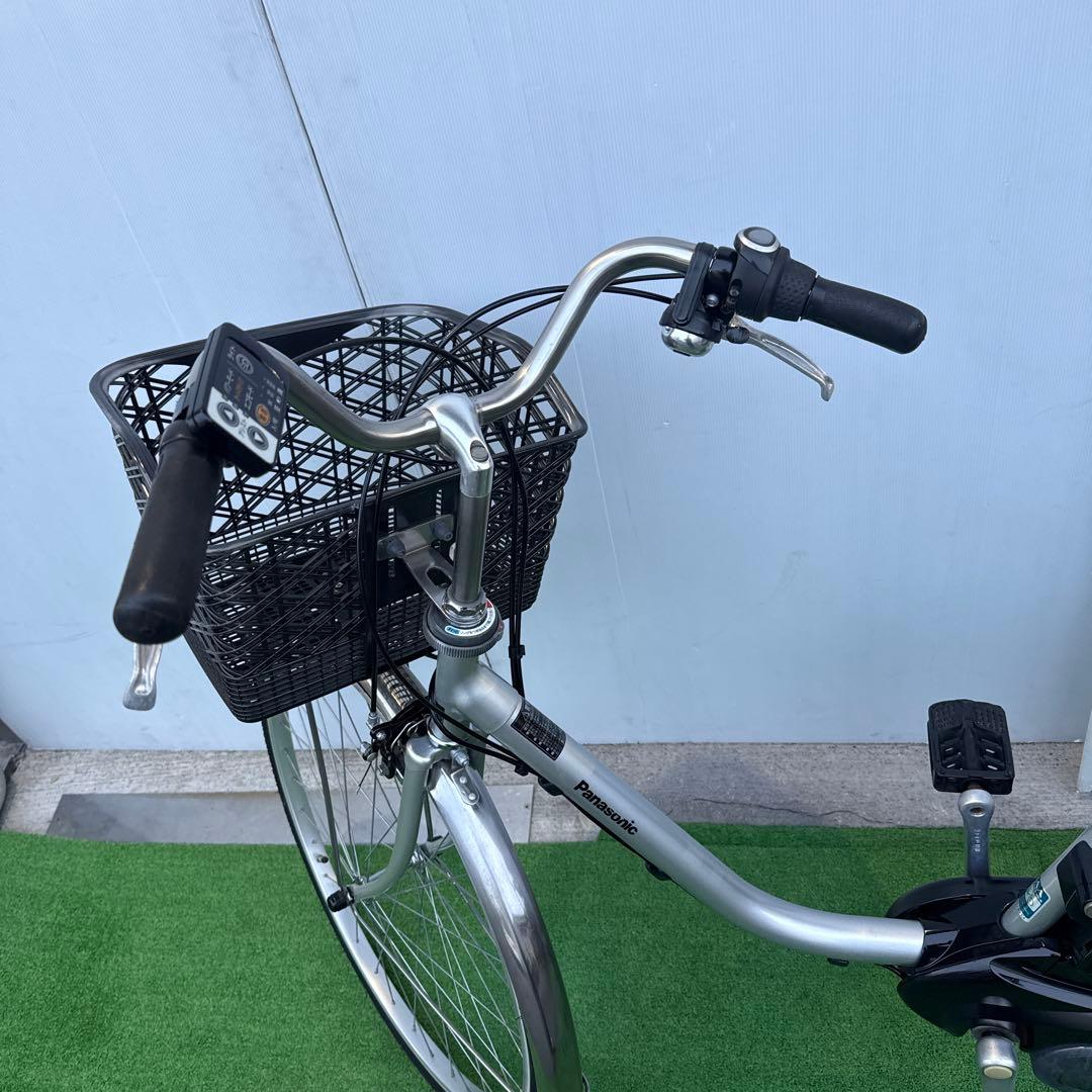 Panasonicパナソニック電動アシスト自転車26インチ8.9Ahシルバー