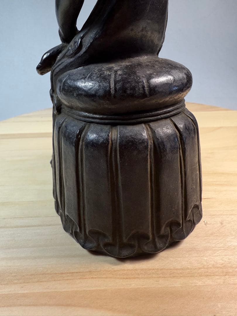 仏像 思惟弥勒銅製仏像 仏教美術 芸術品骨董