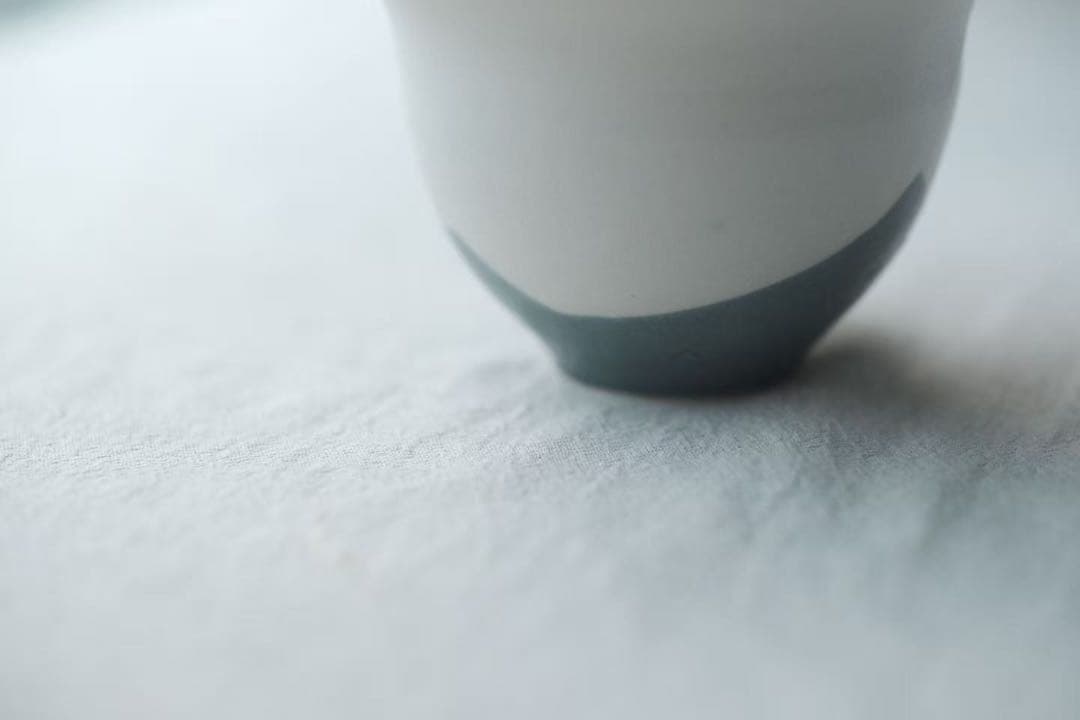 小堤晶子さん シロクマ蓋碗