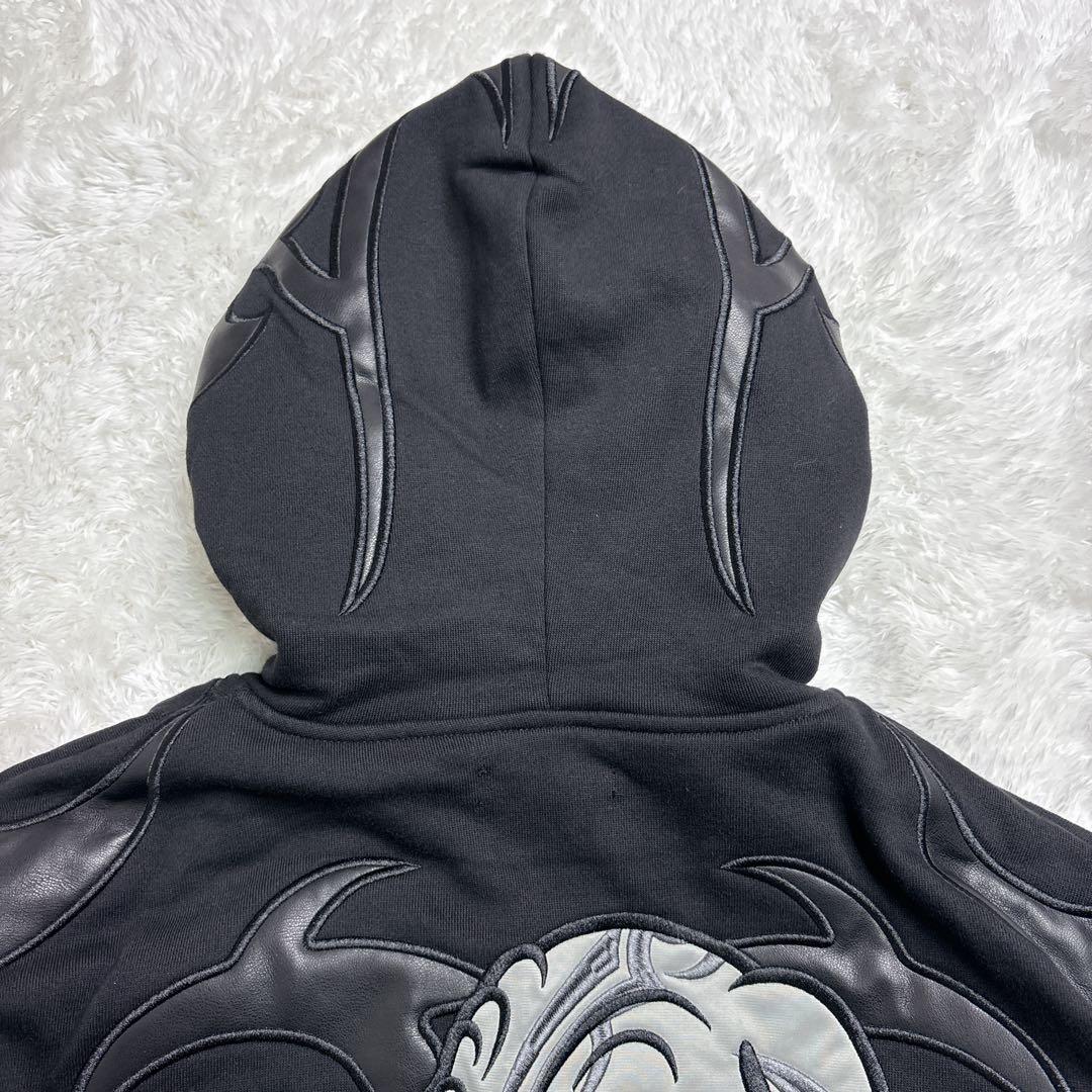 新品タグ付き✨GALFY✨ガルフィー 部族系ダブダブパーカー中型犬 Ｌサイズ