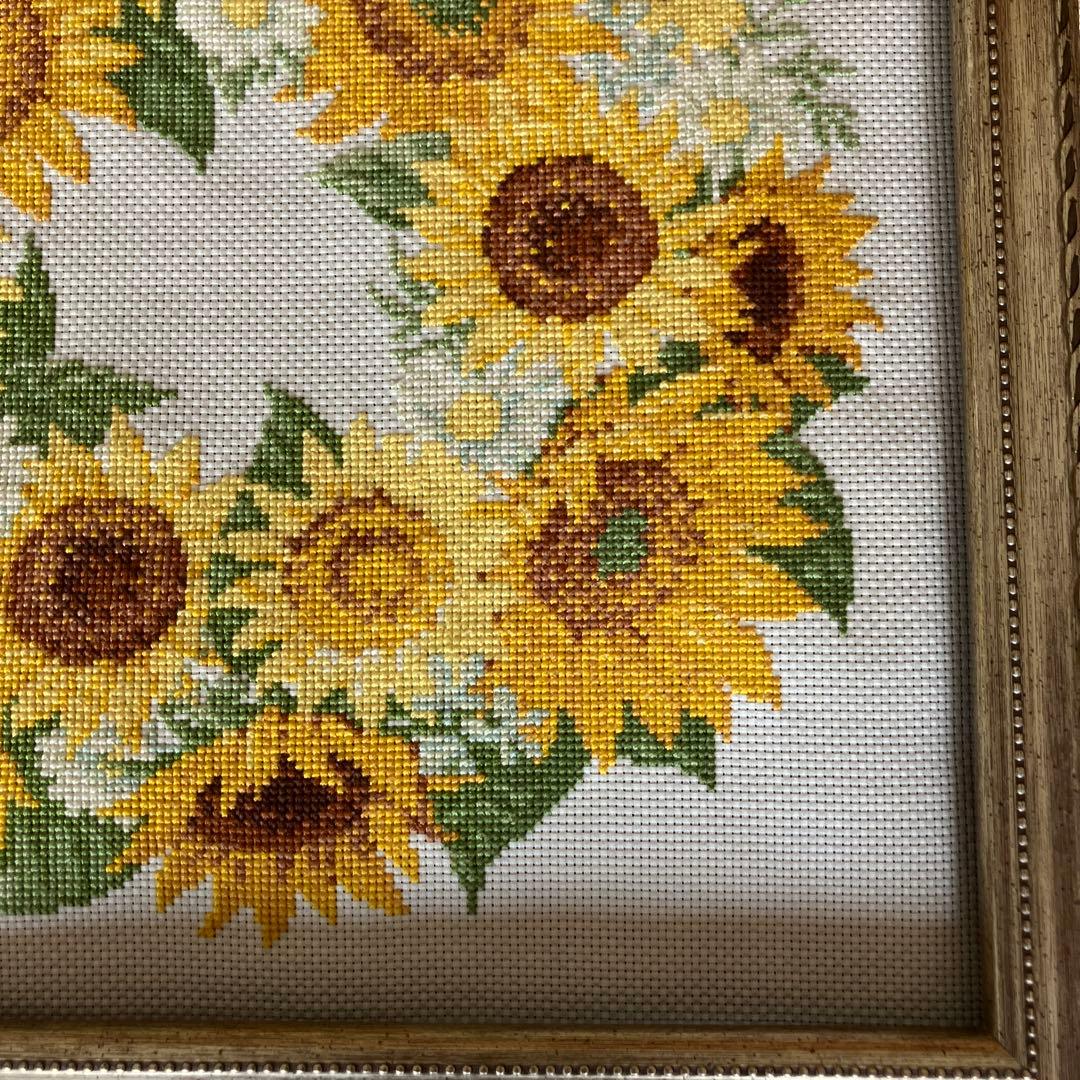 ホビーラホビーレクロスステッチ　サンフラワーリース