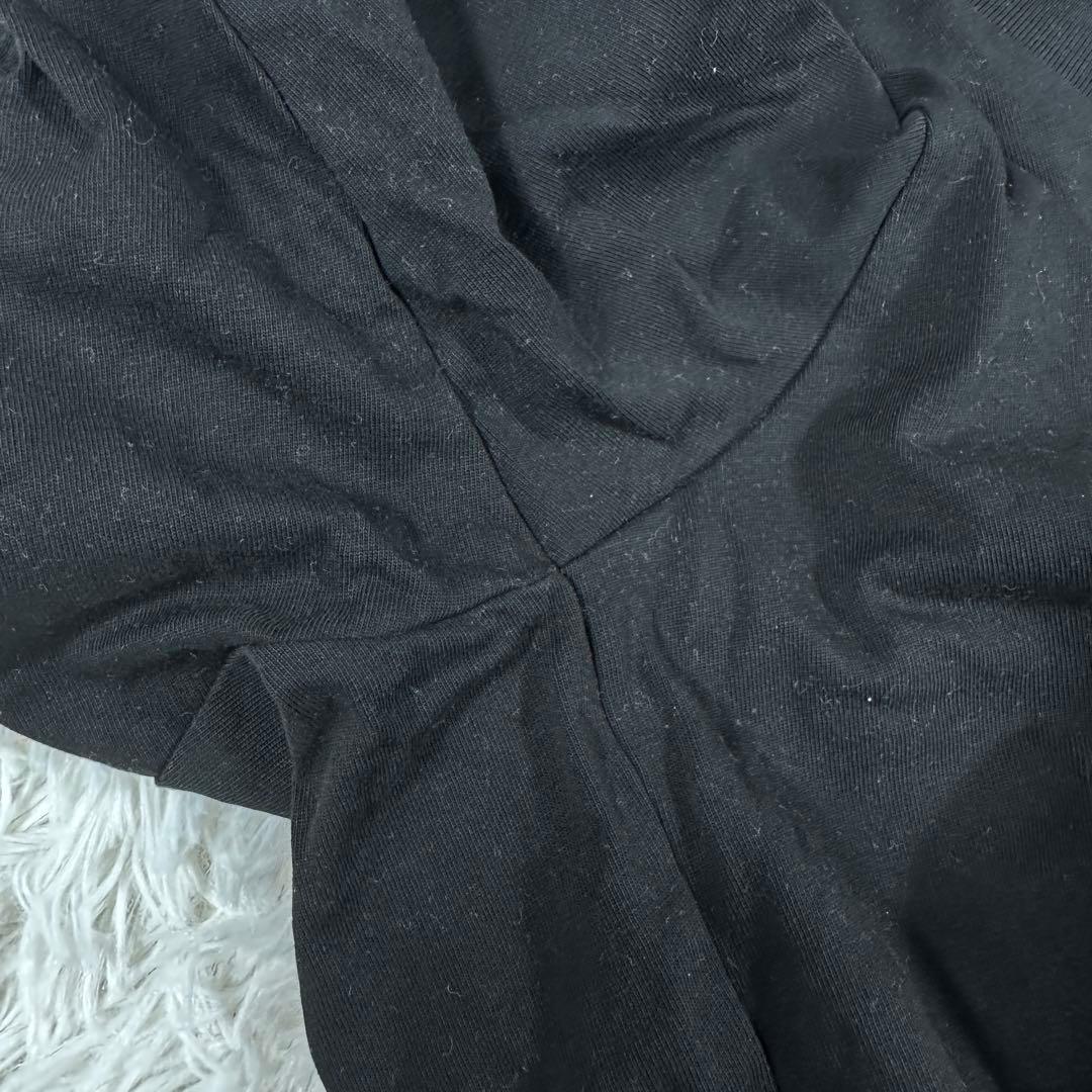 モンクレール　Tシャツ ロゴキャラクター　ブラック