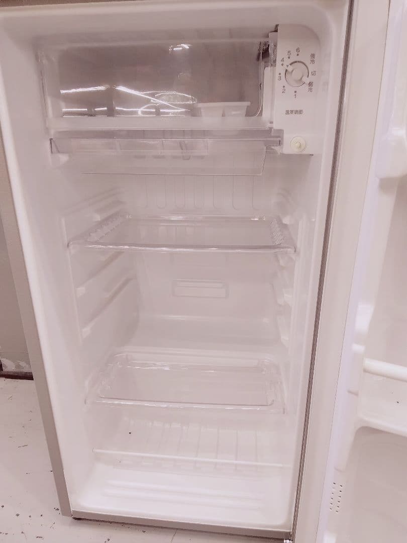 アクア ノンフロン直冷式冷蔵庫 AQR-8G(S) 2020年製