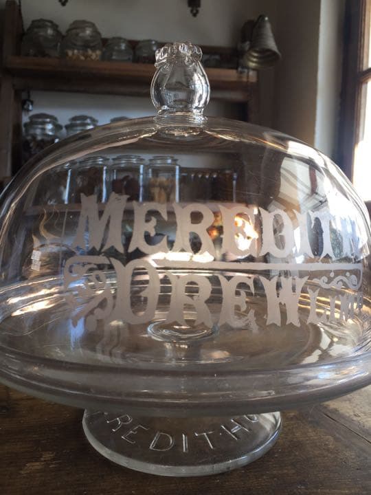 超激レア  MEREDITH ガラスケーキドーム