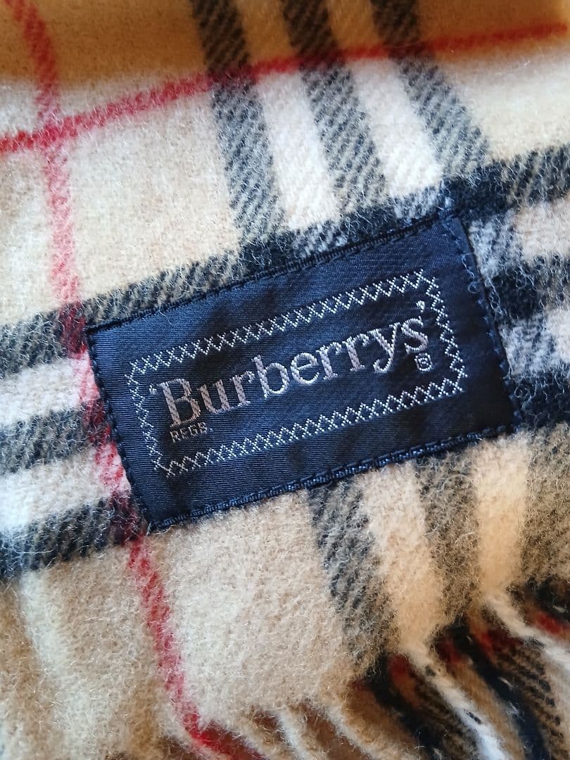 Burberrys バーバリー ノバチェック 膝掛け　ホース