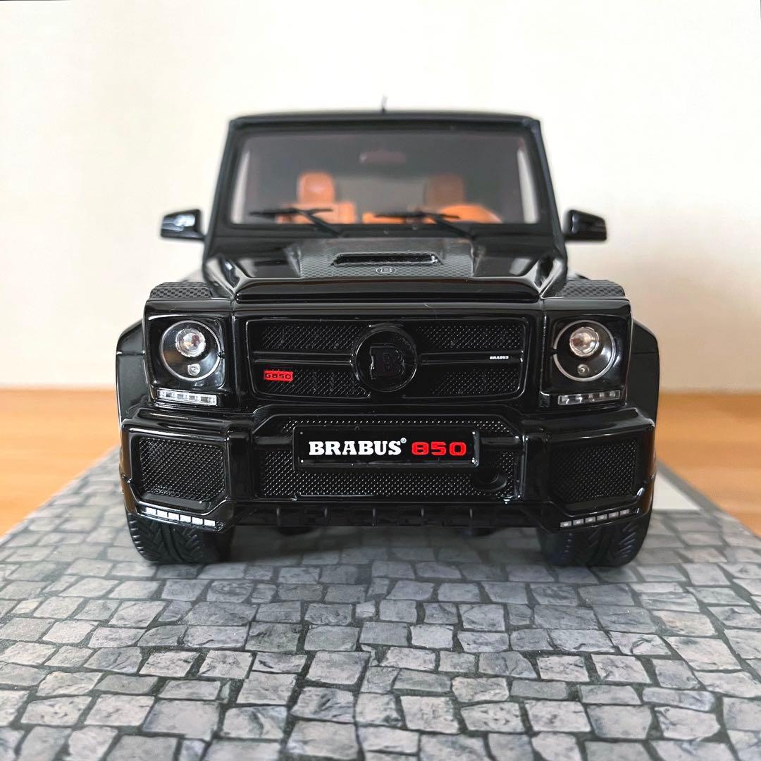 【ミニカー 美品】1/18 メルセデス AMG G63ブラバス 850 6.0