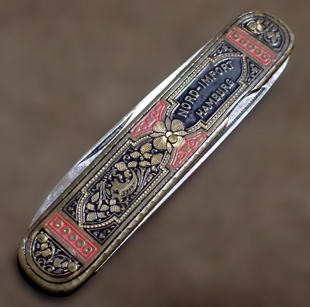 アンティーク/ヴィンテージ Wilh Wagner Solingen美しいナイフ