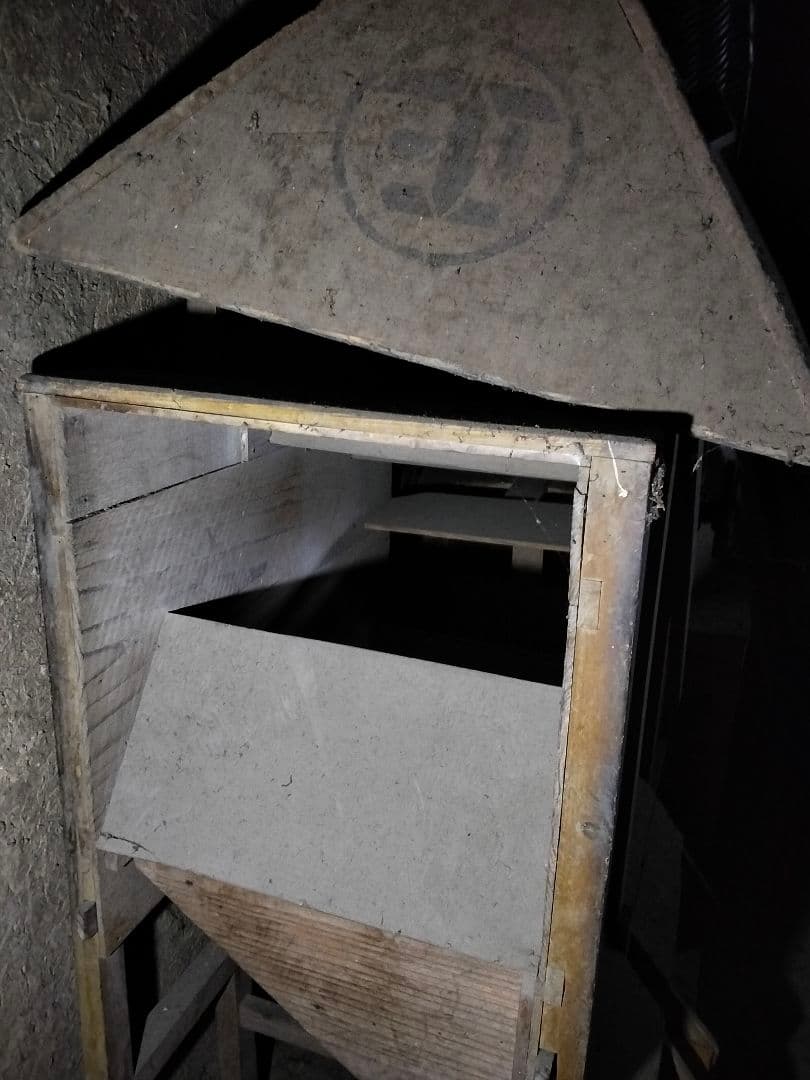 【伝統農具】木製 唐箕（とうみ） アンティーク 古道具 レトロ オブジェ