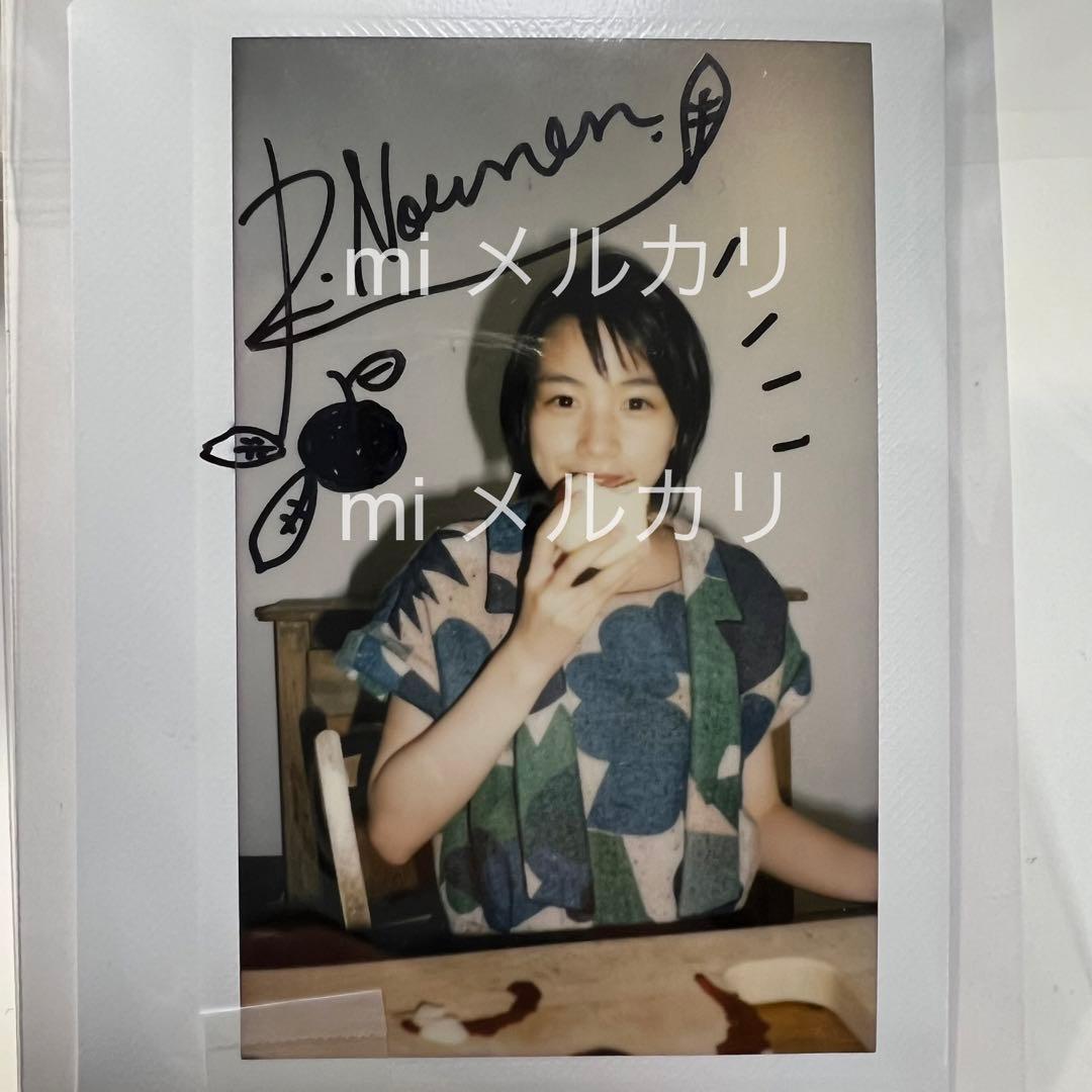 能年玲奈　のん　CUT抽選プレゼント　直筆サイン入りチェキ＋当選通知書