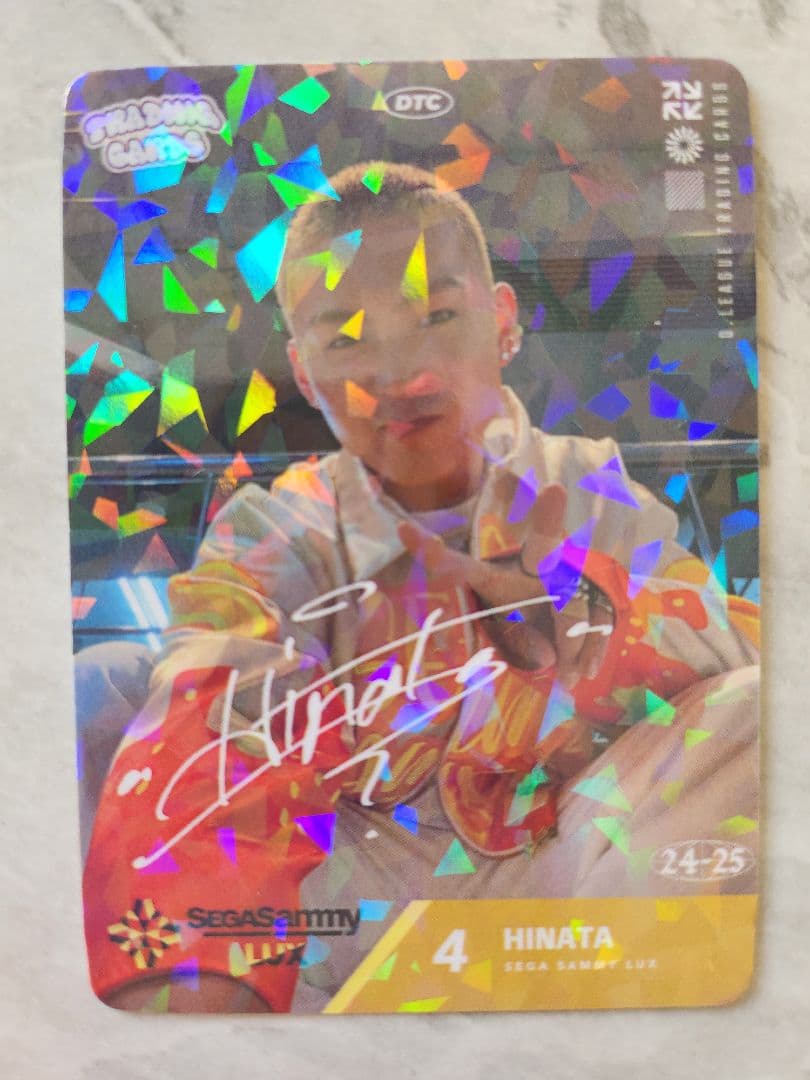 HINATA Dリーグ SEGASAMMY LUX　キラカード　トレカ