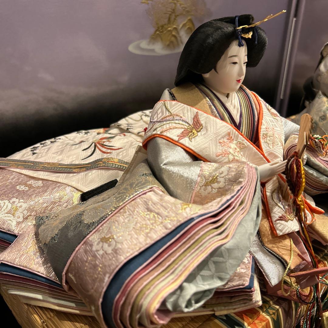 雛人形（親王）　台2つ