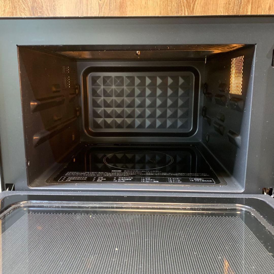 J013\" YAMAZEN YRP-F181TV オーブンレンジ ブラック