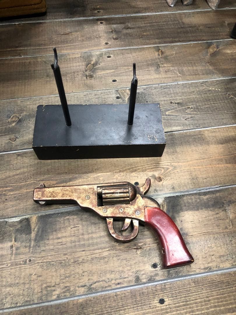 拳銃　オブジェ　アメリカン雑貨　ビンテージ　アンティーク　アメリカ