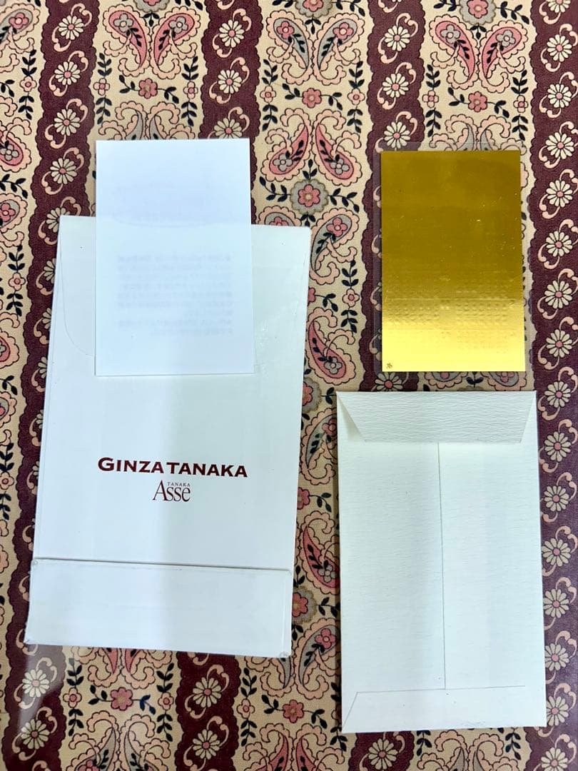 田中貴金属　純金1gカレンダー 田中貴金属ジュエリー