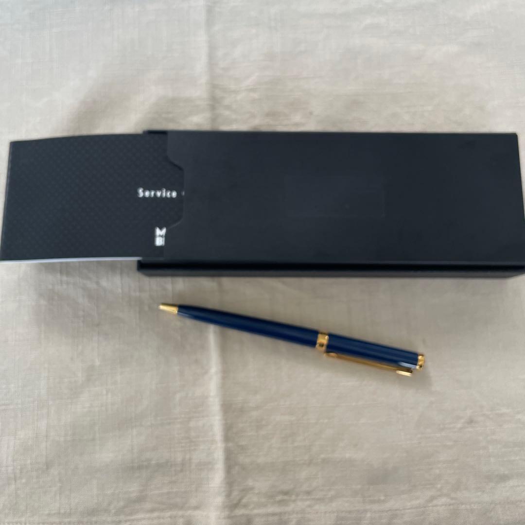 モンブラン　未使用　稀少色 ブルー オブリュージュ　ボールペン　No15240