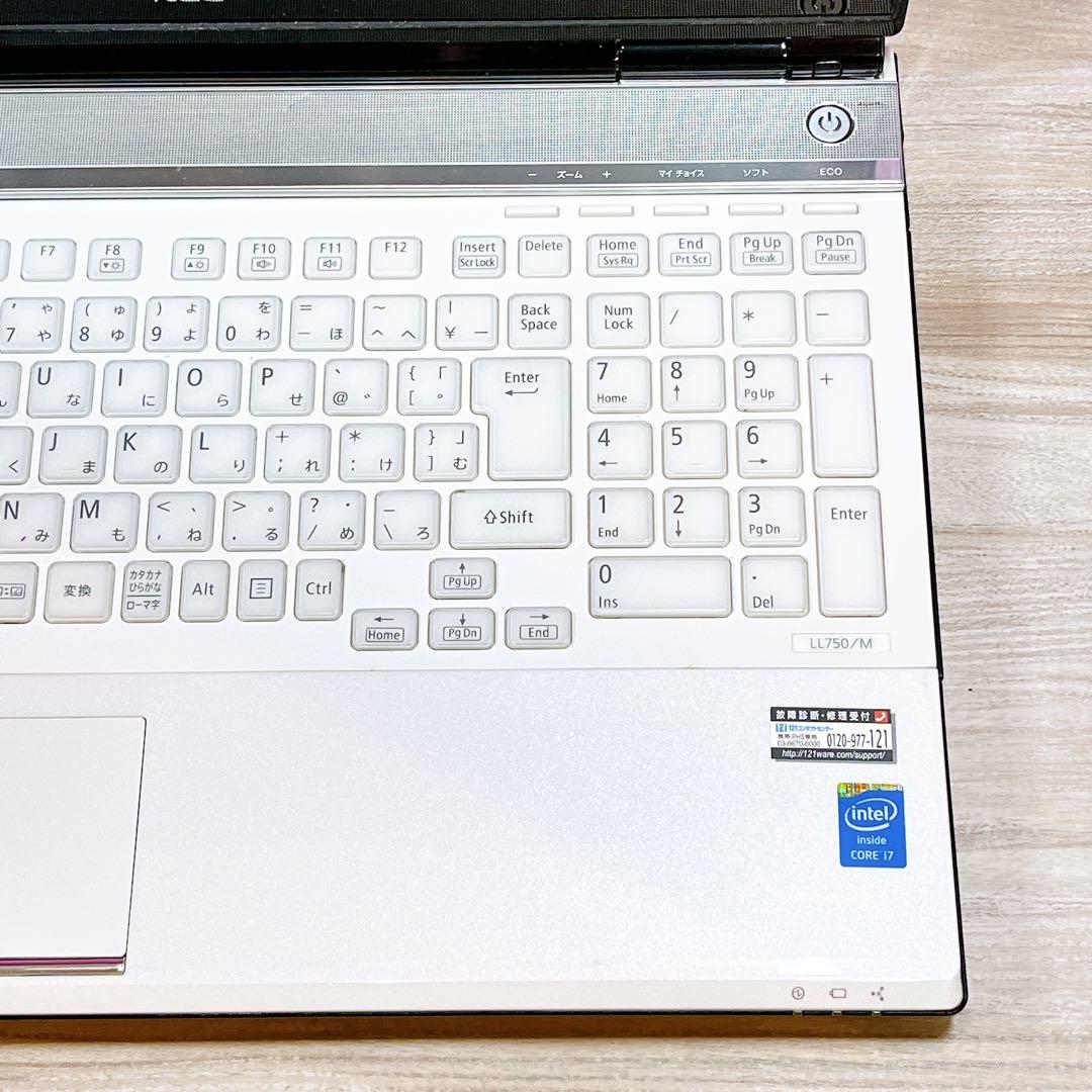 Corei7メモリ8G✨Win11✨すぐ使えるノートパソコン✨カメラ✨ブルーレイ