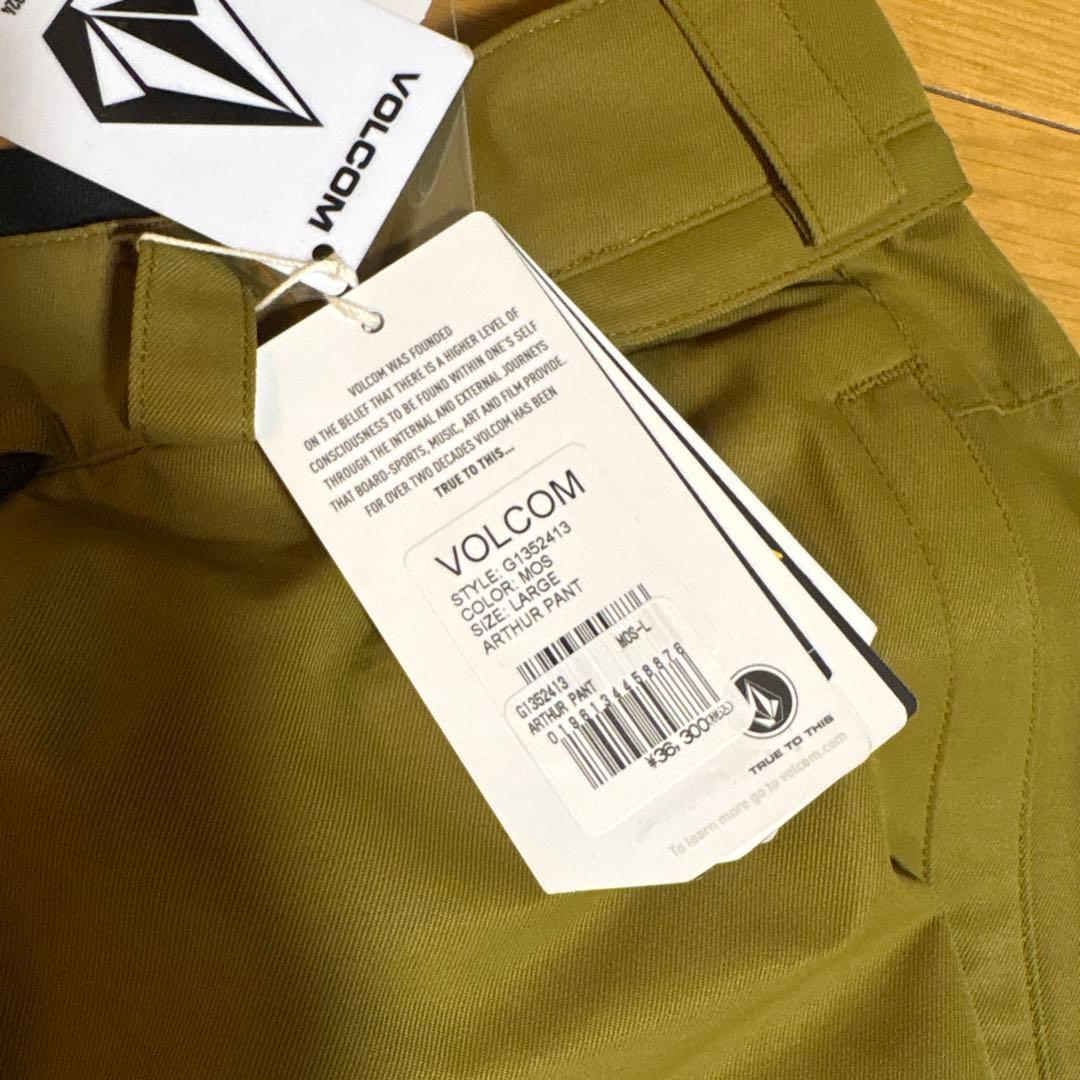 新品　ボルコム　VOLCOM ARTHUR PANT MOSS Lサイズ