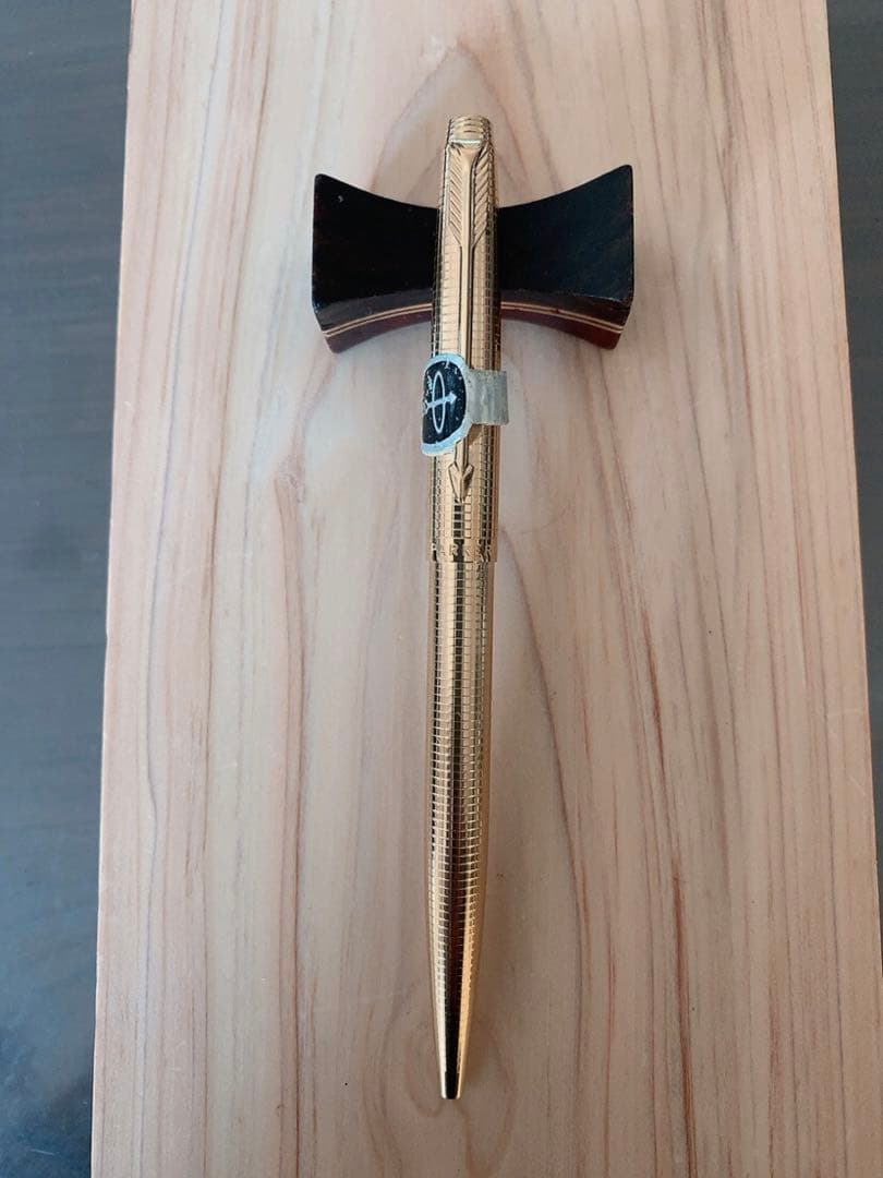 『新品・未使用』パーカー75、14GF(金張り)ボールペン : ヴィンテージ