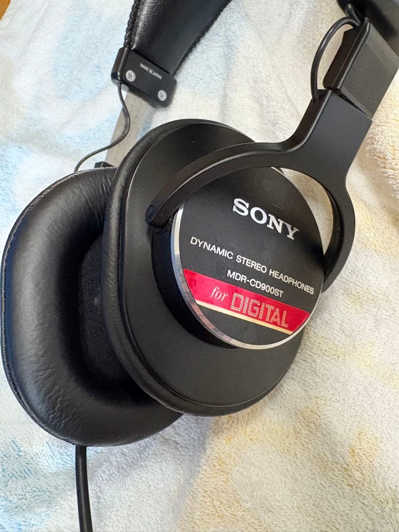 ソニー SONY ダイナミックステレオヘッドホン MDR-CD900ST