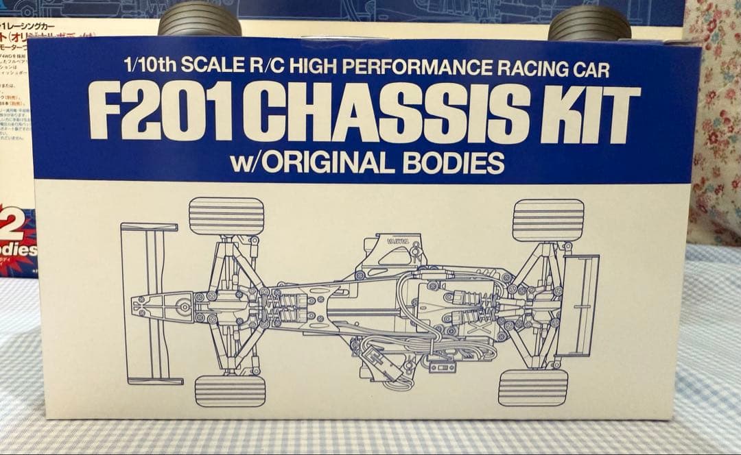 未組み立て★タミヤ★F201シャーシキット 電動RCフォーミュラ1レーシングカー
