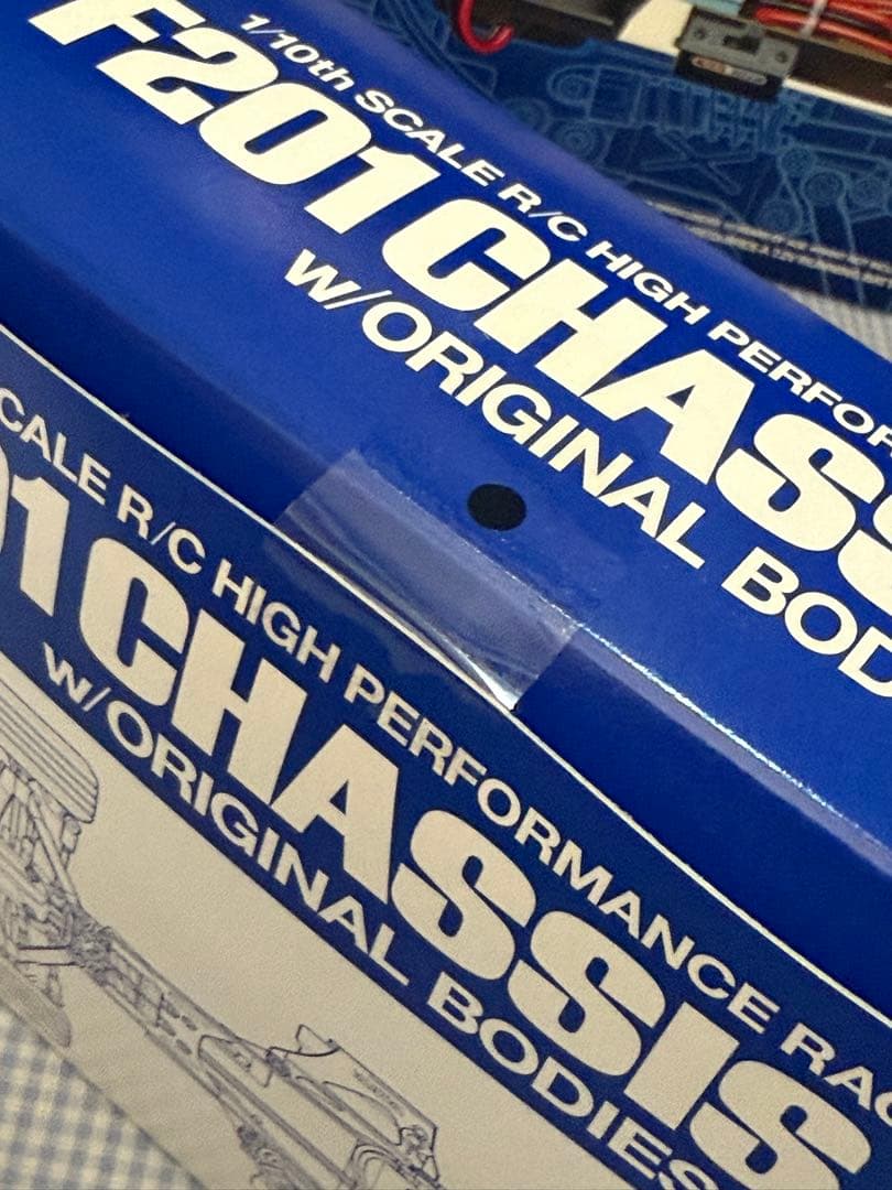 未組み立て★タミヤ★F201シャーシキット 電動RCフォーミュラ1レーシングカー