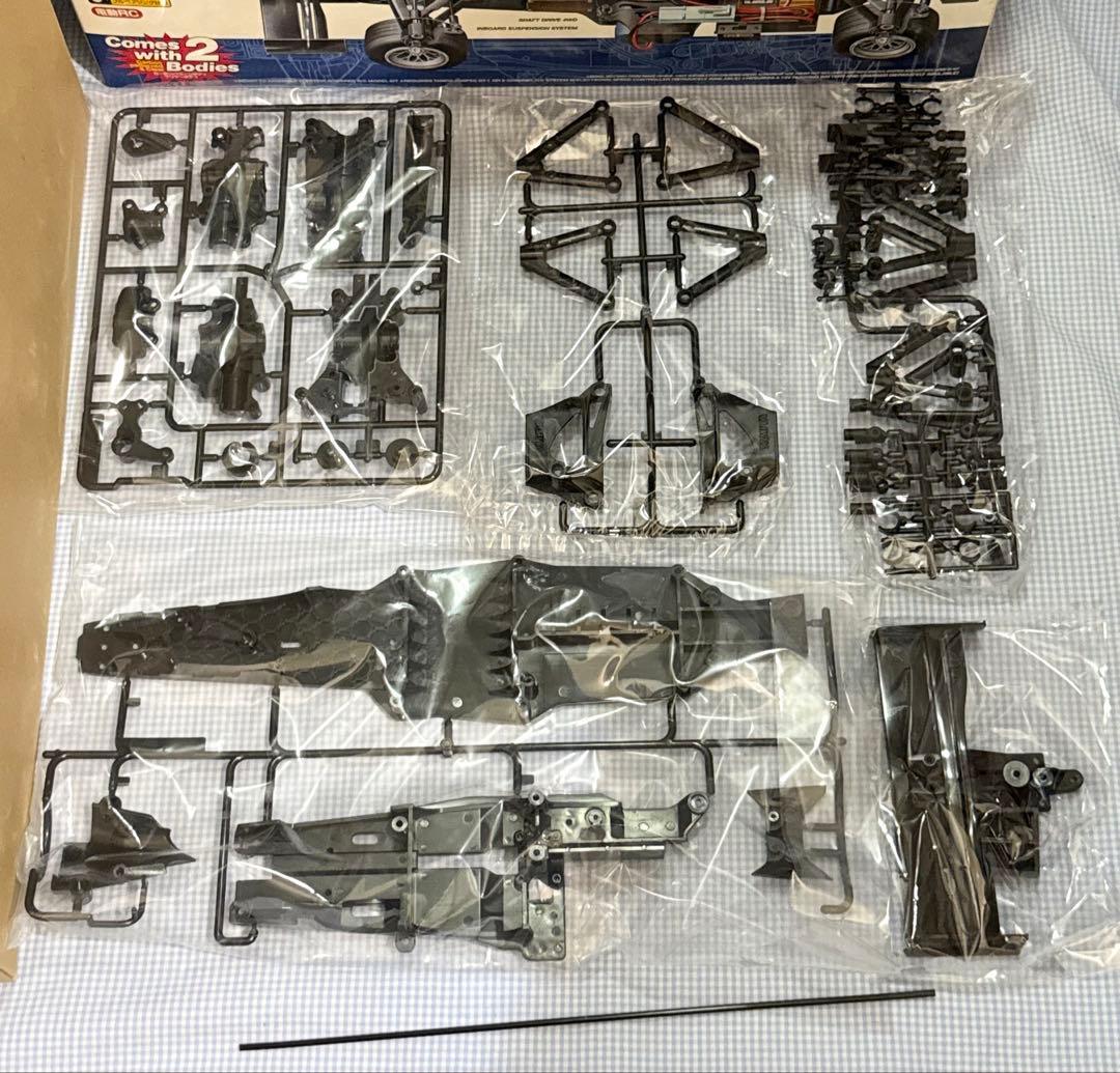 未組み立て★タミヤ★F201シャーシキット 電動RCフォーミュラ1レーシングカー