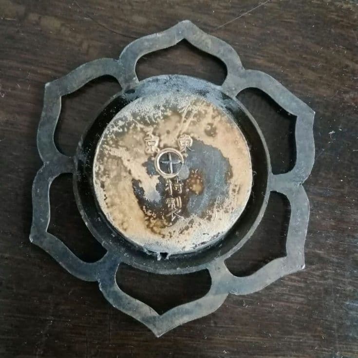 襖の引き手　引手　金属工芸　和骨董　アンティーク