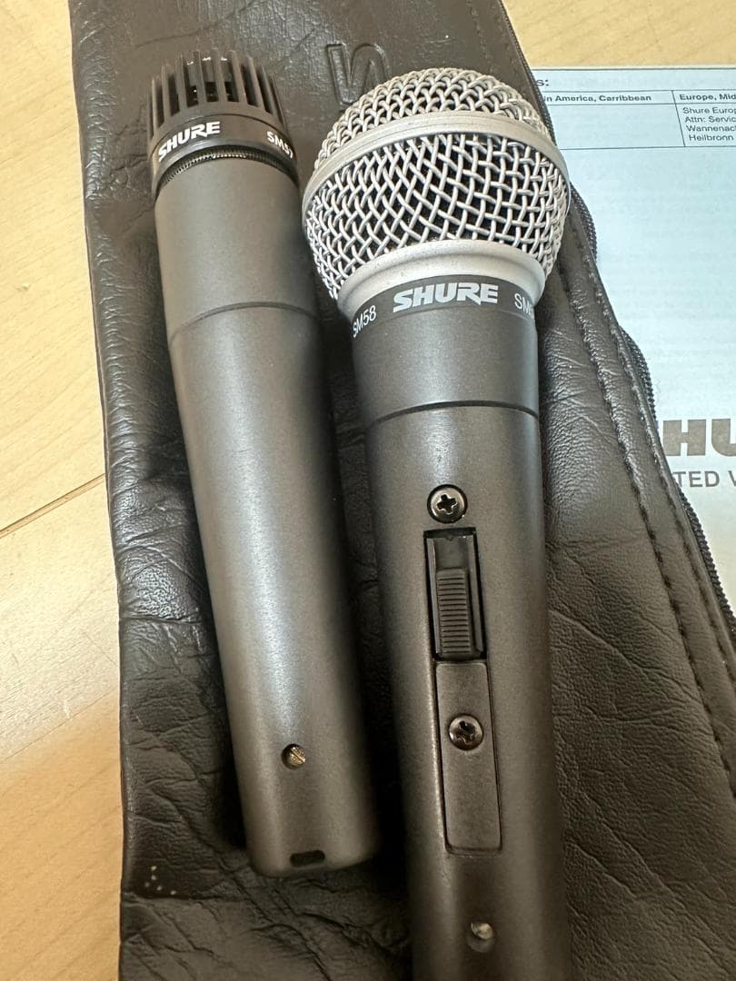 マイク２本セット