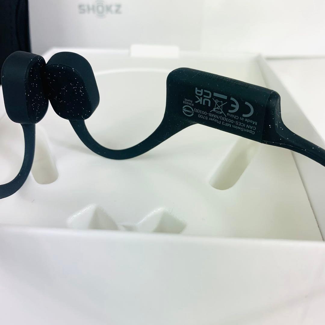 SHOKZ OpenSwim S700 骨伝導イヤホン ブラック｜美品