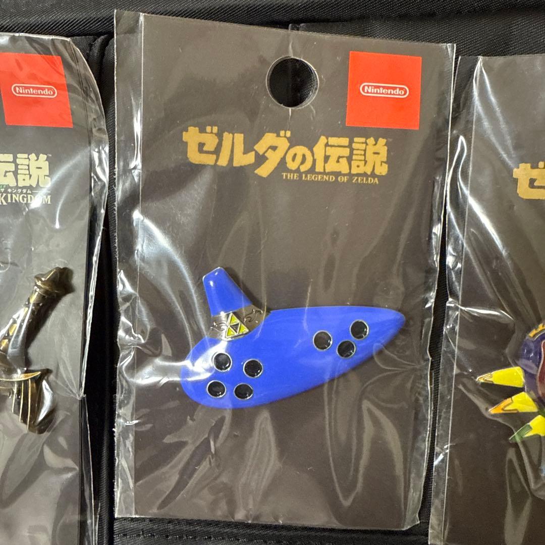 ゼルダの伝説 メタルピンバッジセット