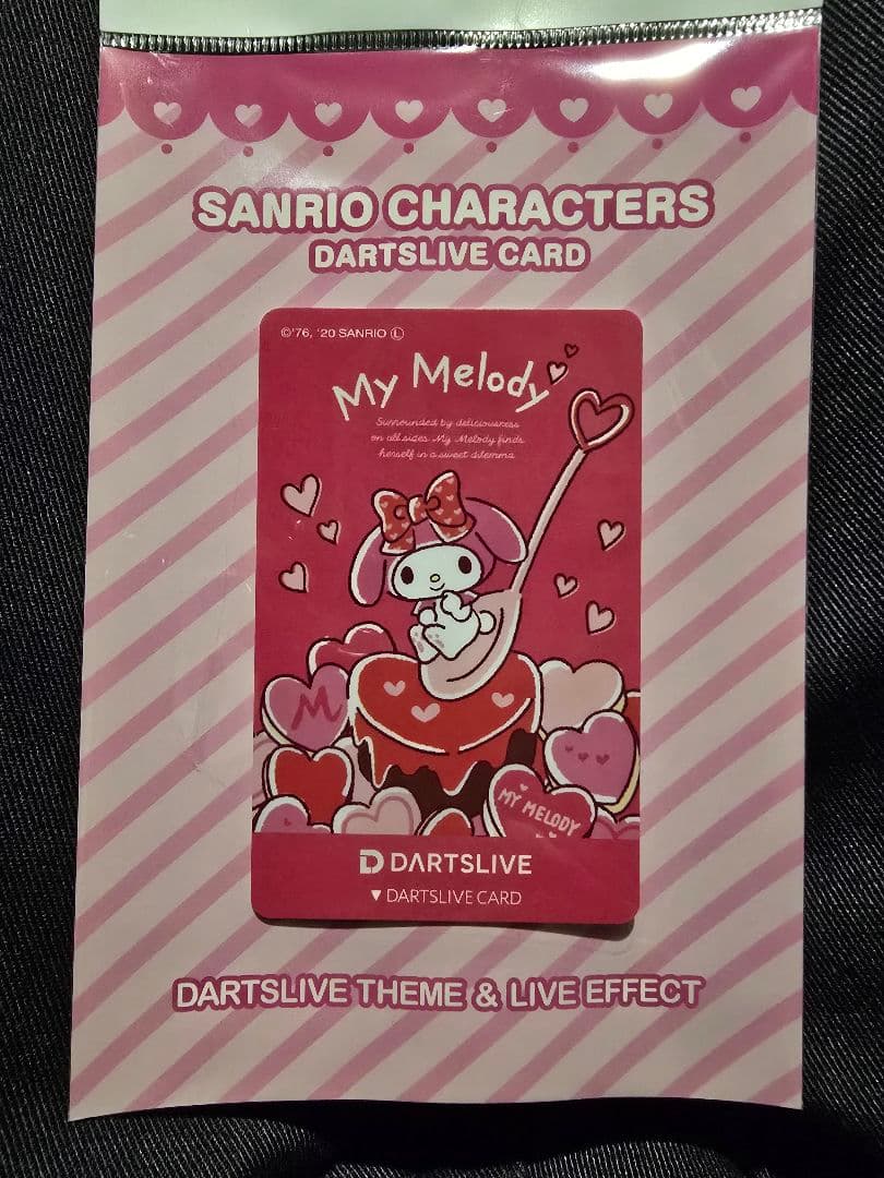 DARTSLIVE　カード　マイメロディ　ダーツライブ