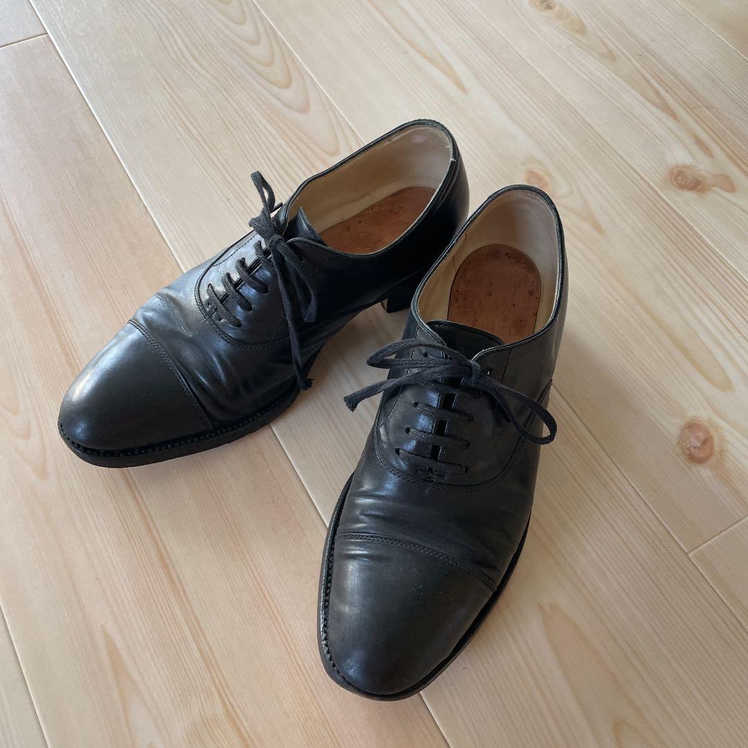 イタリアで購入、ハンドメイド 革靴