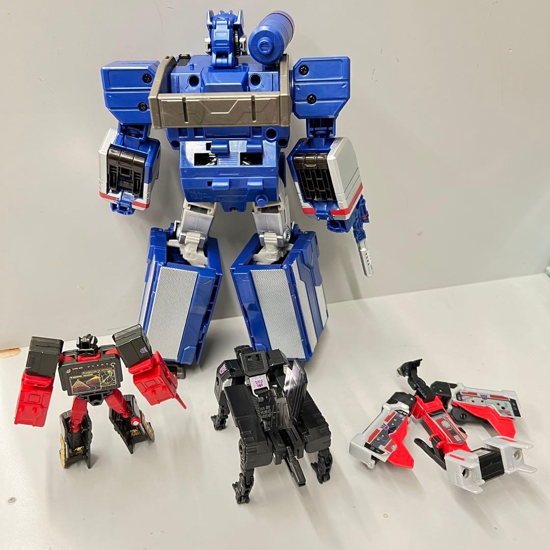 LG36 サウンドウェーブ トランスフォーマー ランブル ジャガー&ブルホーン