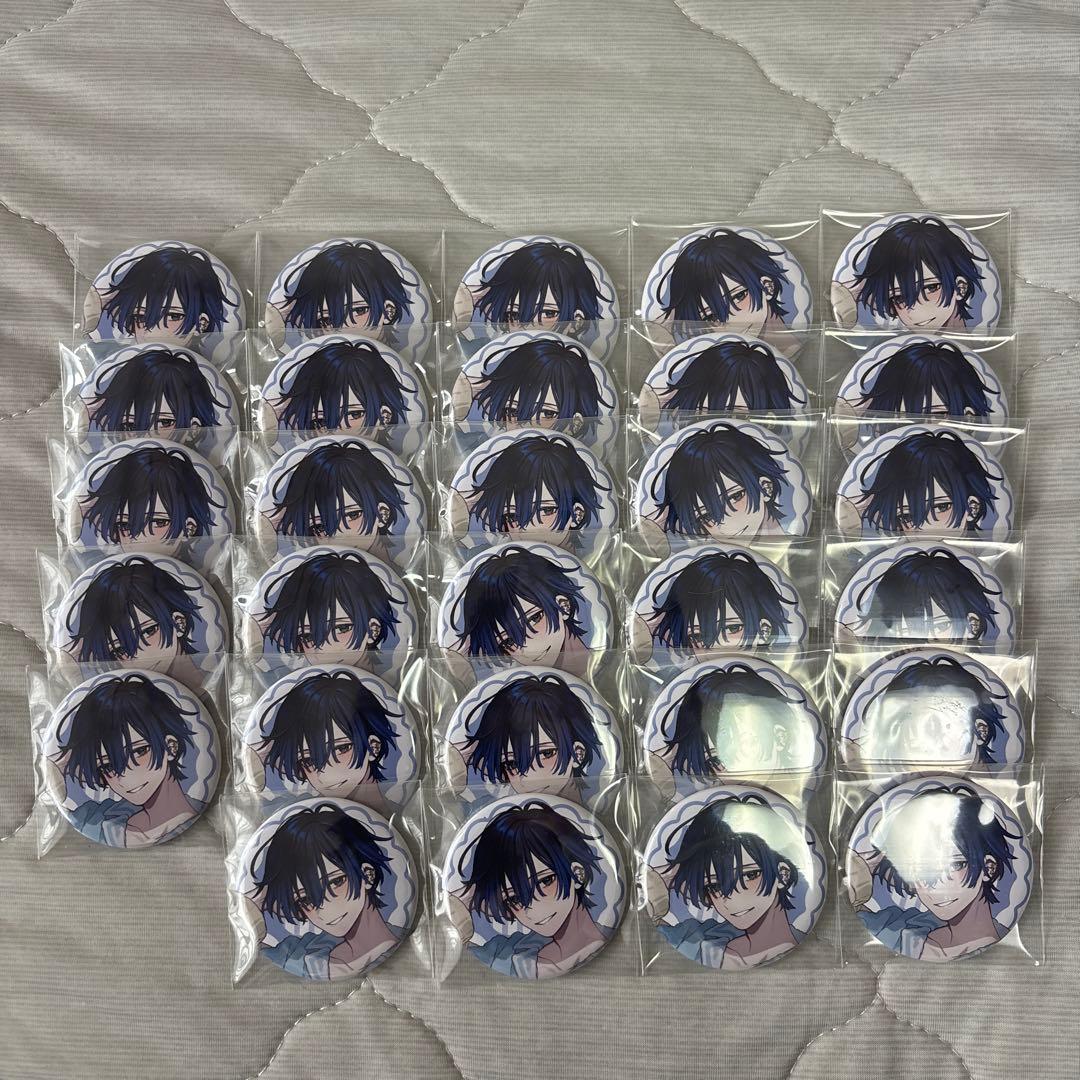 ネオポルテ　青桐エイト　缶バッジ