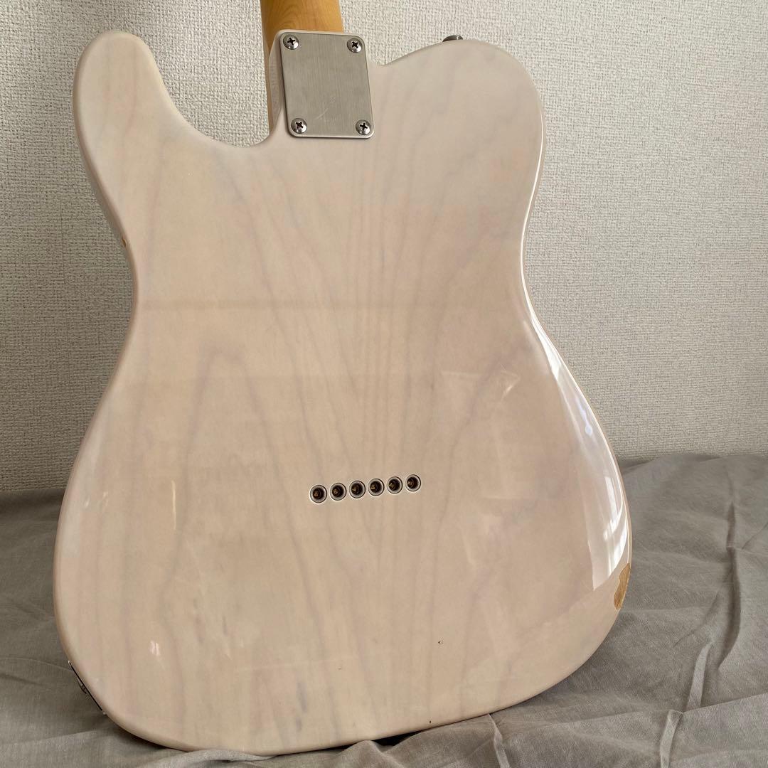 ギター FUJIGEN Telecaster Thinline white