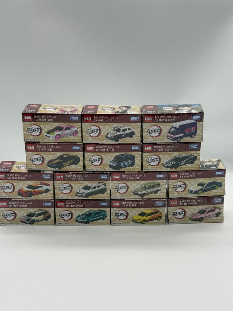 トミカ＆鬼滅の刃 ミニカーセット