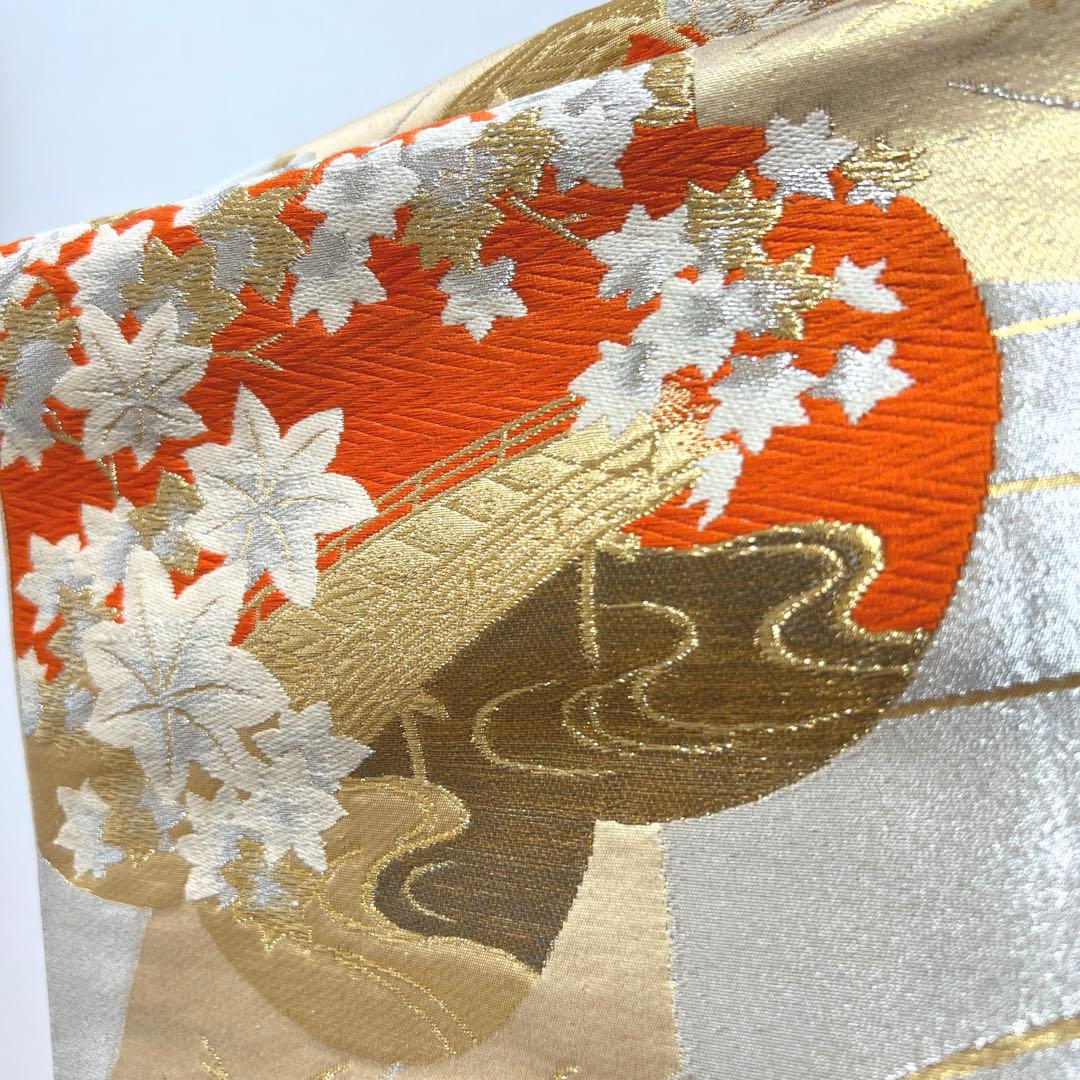 358 振袖フルセット 正絹 総絞り 黄緑 グリーン 黄色 朱赤 カラフル 古典