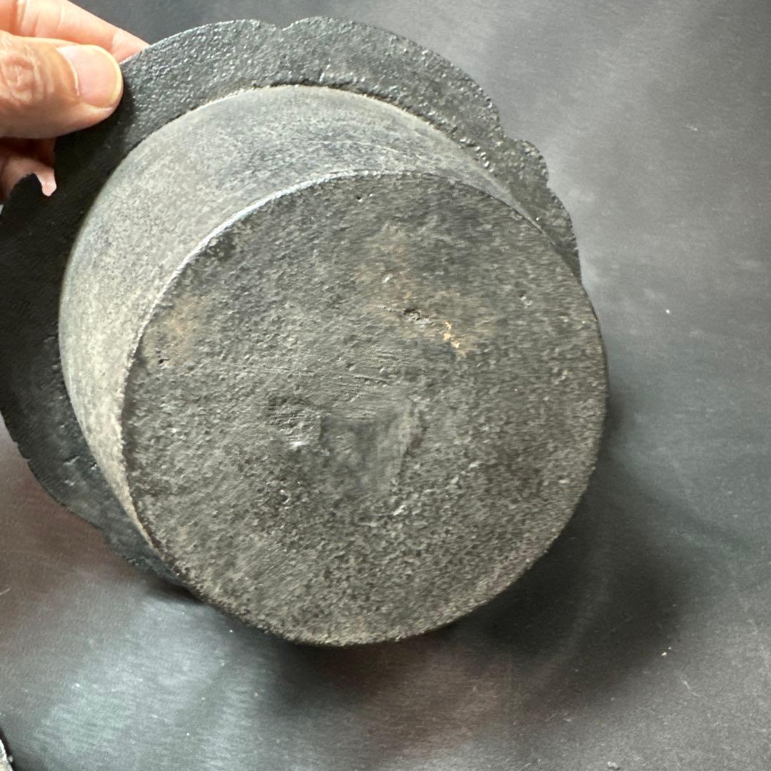 Ｆ06 送料無料　茶釜　朝鮮釜　湯沸かし　風炉釜　煎茶道具　茶道