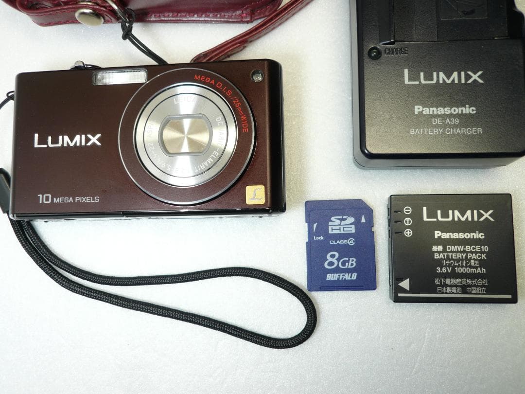 LUMIX★DMC-FX37⭐️美品⭕️安心の実働品★ショコラブラウン