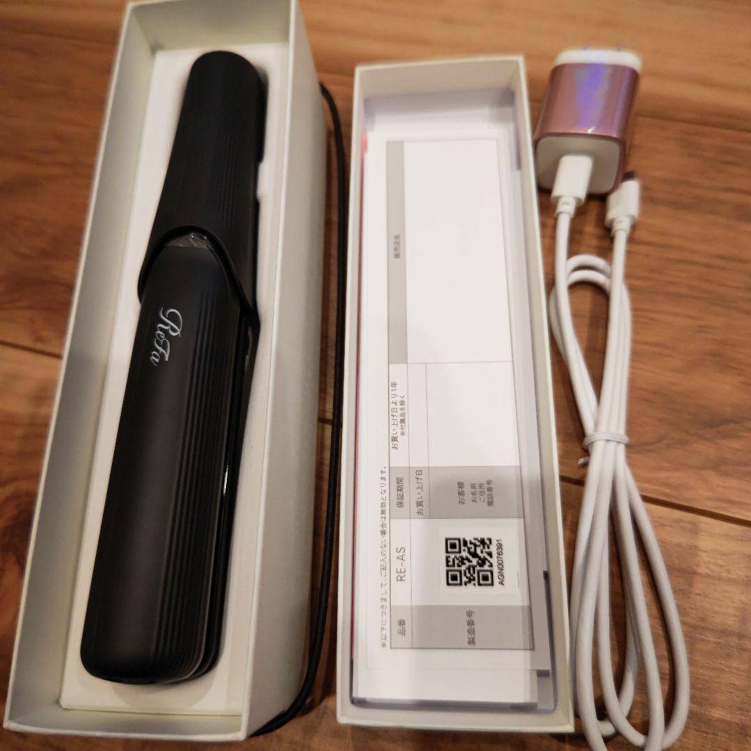 ReFa リファフィンガーアイロン ST RE-AS-03A ブラック